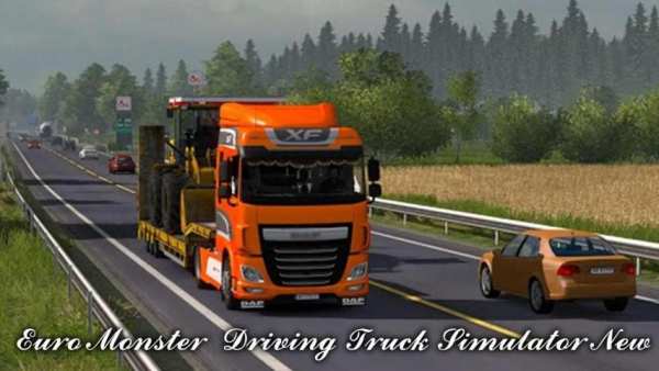 Euro Monster Driving Truck Simulator New screenshot 1