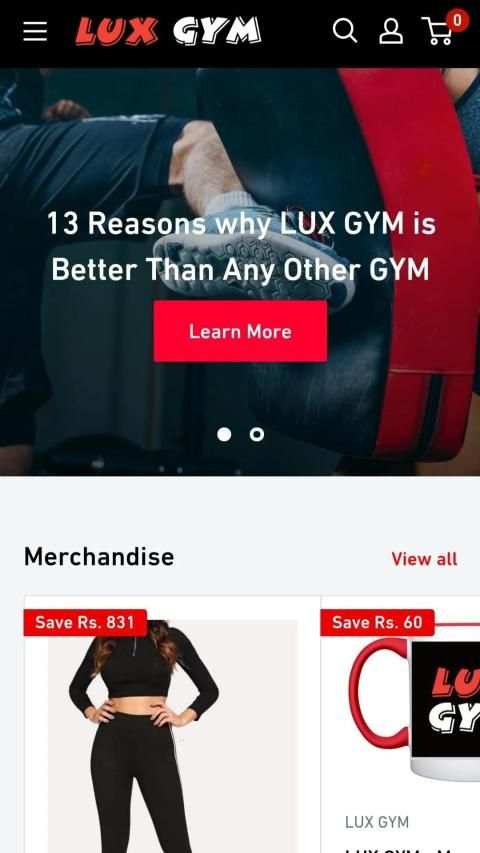 Lux Gym screenshot 4