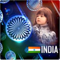 Indian Flag Photo Frame on 9Apps