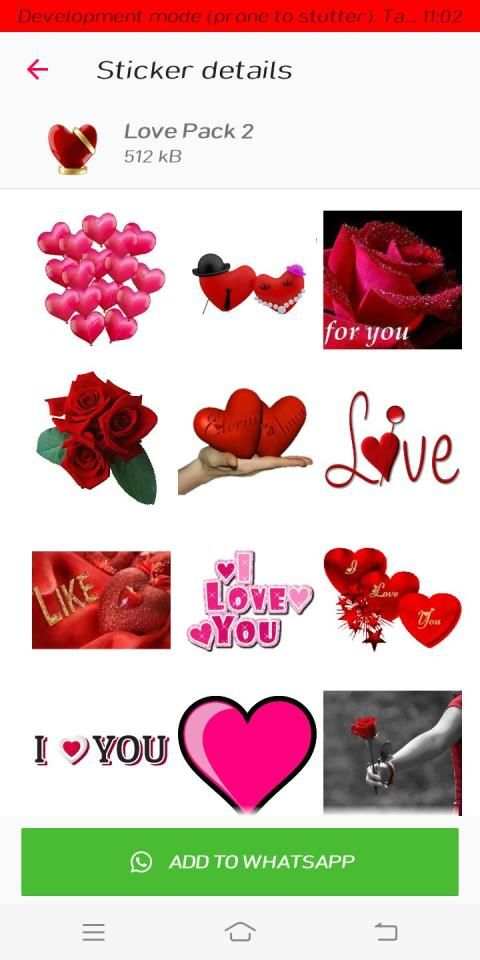New Love ❤️ Stickers - WAStickerApps 2020 screenshot 3