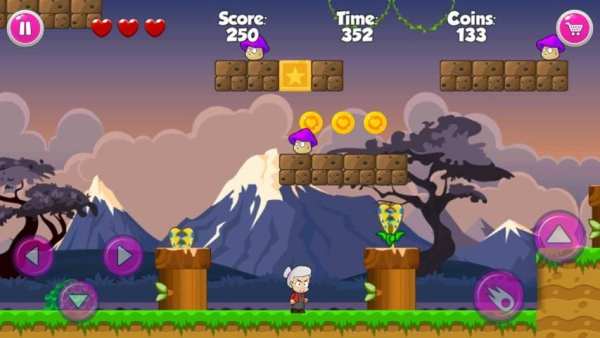 Super Angry Granny Adventure Run स्क्रीनशॉट 1
