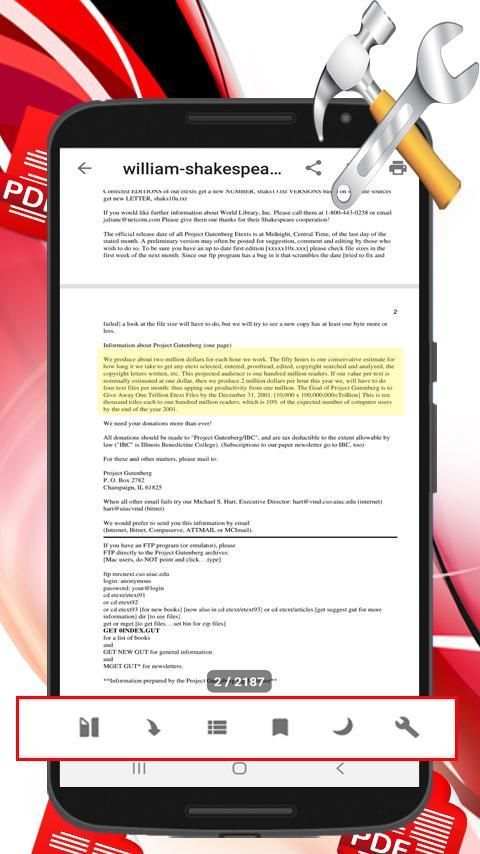 pdf file reader for android - pdf reader free screenshot 5