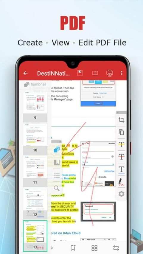 Office Document - Word Office, XLS, PDF Reader screenshot 1