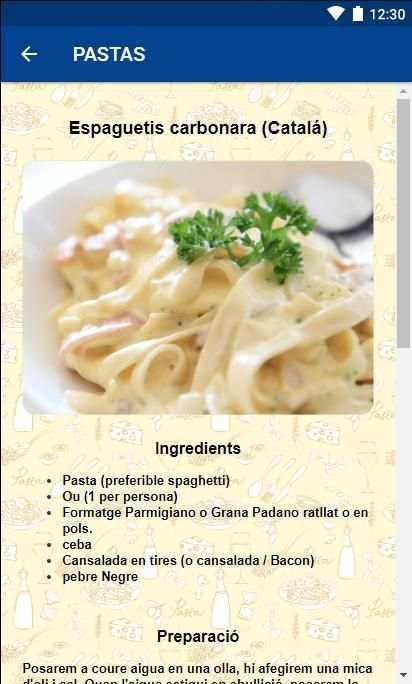 Recetas Cocina Española screenshot 2