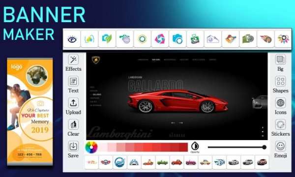 Banner Maker - Banner Creator & Banner Designer स्क्रीनशॉट 5