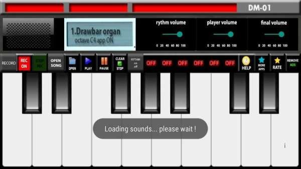 Electronic organ screenshot 6
