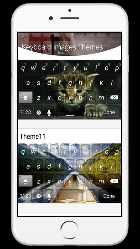 Keyboard images themes screenshot 3