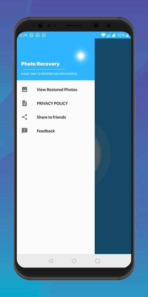 Photo Recovery - Restore Deleted Photos screenshot 1