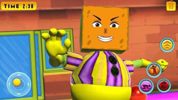 Scary Sponge Neighbor 3D - Secret Escape Games स्क्रीनशॉट 3