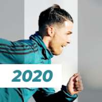 New Wallpaper Cristiano Ronaldo CR7 2020 logo