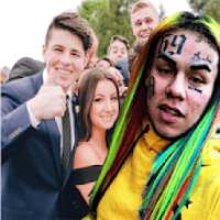 Take selfie with 6ix9ine