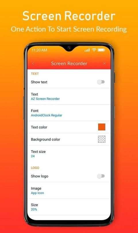 Application screen recorder screenshot 2