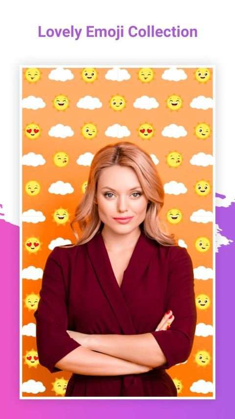 Emoji Photo editor - Auto emoji background changer screenshot 3