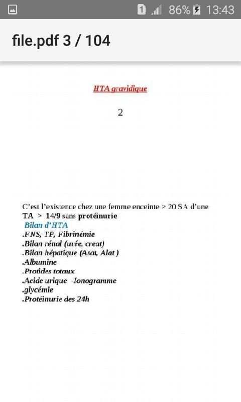 Ordonnances en Gynécologie Obstétrique screenshot 2