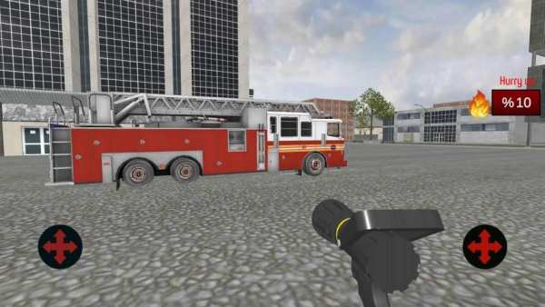 City Fire Truck Simulator स्क्रीनशॉट 3
