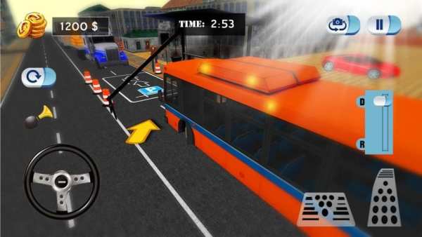 Coach Bus Simulator parking 3D screenshot 4
