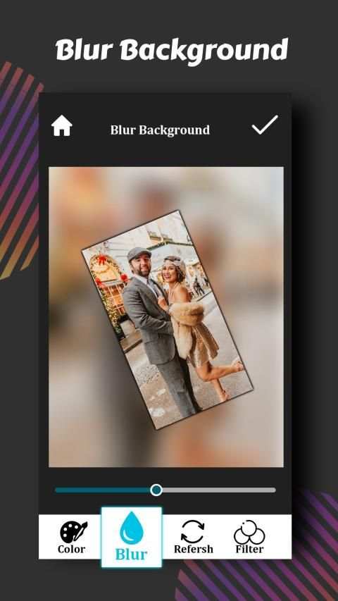 Insta fitter - Blur Photo Square editor screenshot 3