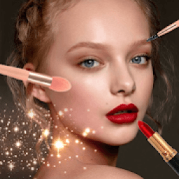 ikon Face Makeup Photo Editor With Slim Face, Dye Hair