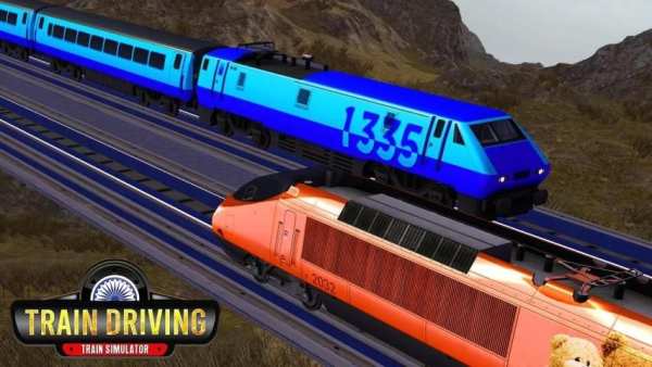 Train Games Driving Simulator 3D स्क्रीनशॉट 1