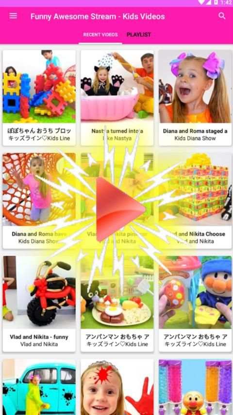 Funny Awesome Stream - Kids Videos screenshot 2