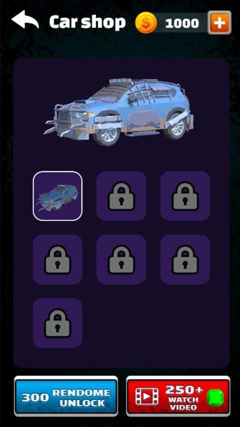 Zombie Drift Racer स्क्रीनशॉट 8