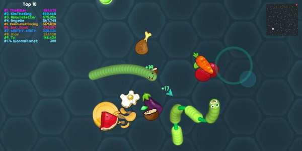 Worms Planet - Worm Snake Zone 2020 स्क्रीनशॉट 7