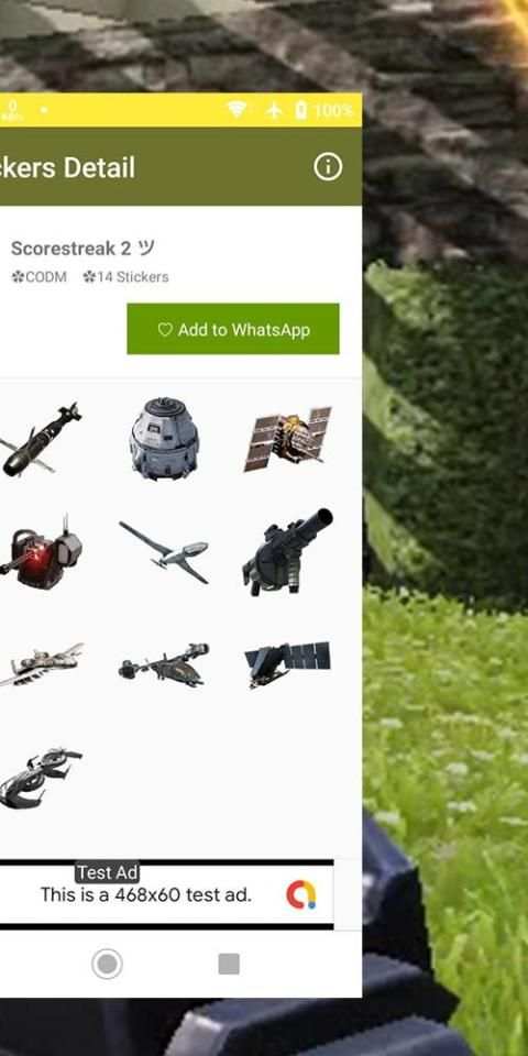 Wa Stickers Cod screenshot 1