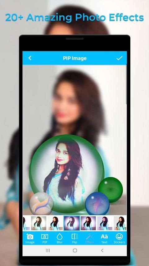 PIP Camera Frames & Photo Editor Amazing Effects screenshot 2