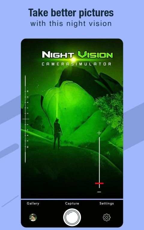 Night Vision Camera Simulator स्क्रीनशॉट 3