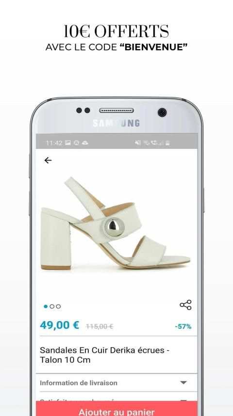 BazarChic, Vente Privée Vêtement & Chaussures Mode screenshot 11