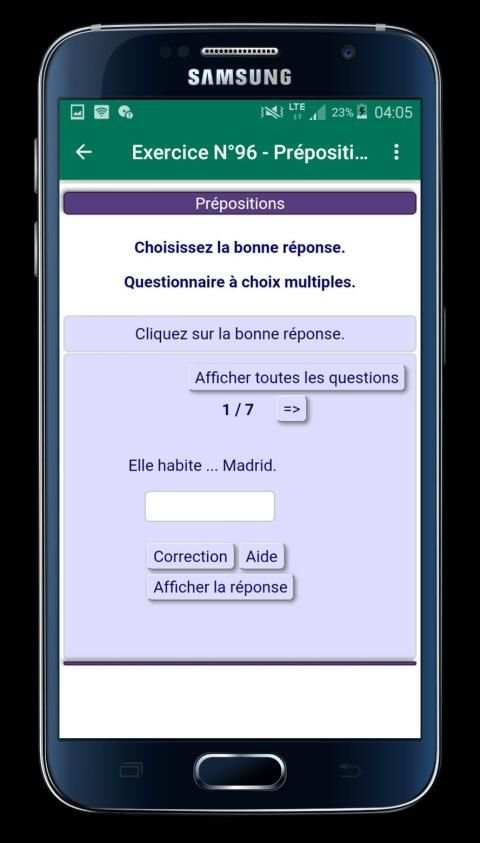 Grammaire Cours et Exercices (sans internet) screenshot 3