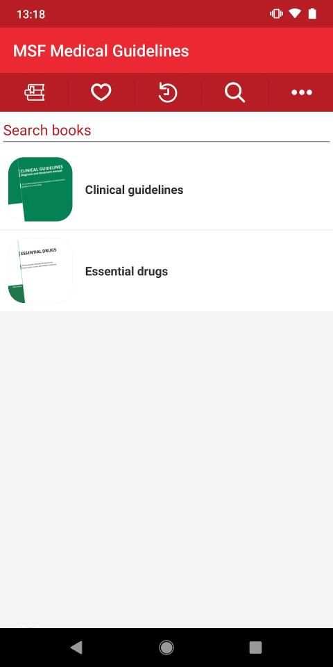 MSF Medical Guidelines screenshot 3