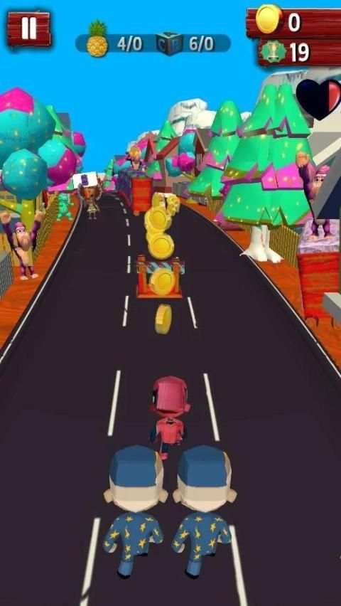 Spiderman Running Game screenshot 1