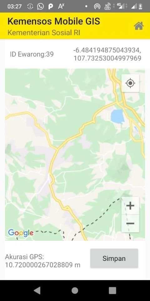 Kemsos Mobile GIS screenshot 1