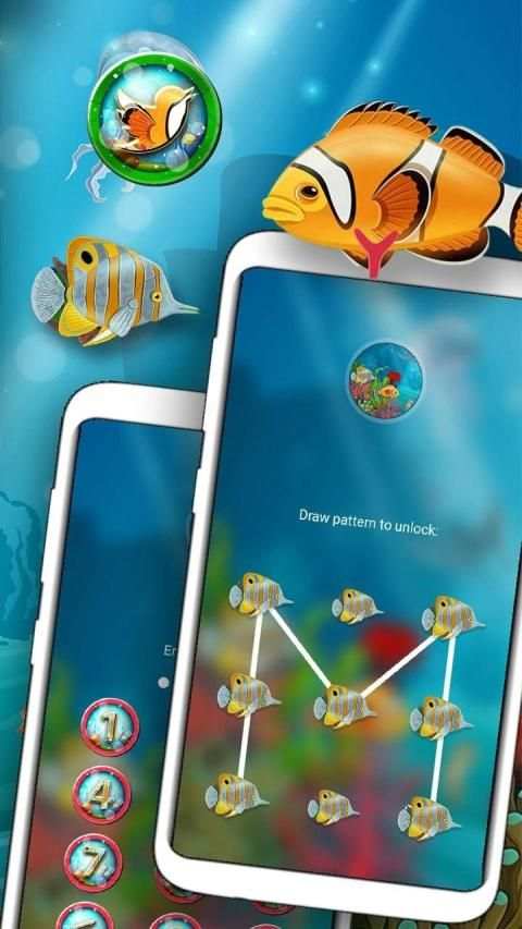 Under Water Life Launcher Theme screenshot 1