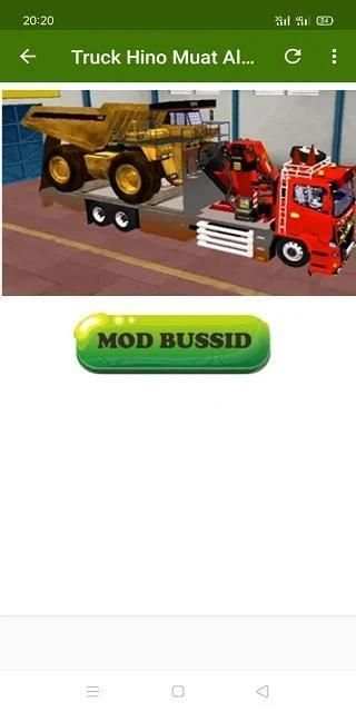Mod Bussid Truk Tribal screenshot 1