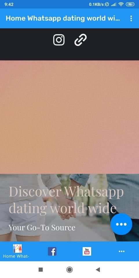 Home Whatsapp dating world wide screenshot 2