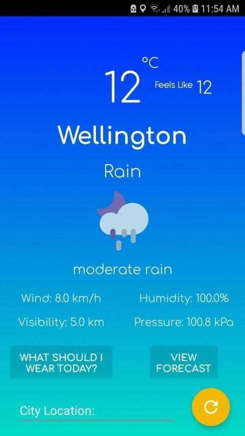 My Weather App screenshot 2
