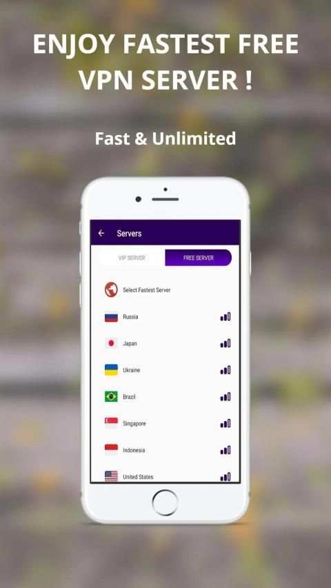 Dream VPN - Turbo Fast VPN Premium Free Unlimited स्क्रीनशॉट 1