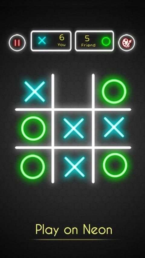 Tic Tac Toe Glow: Multiplayer! screenshot 23