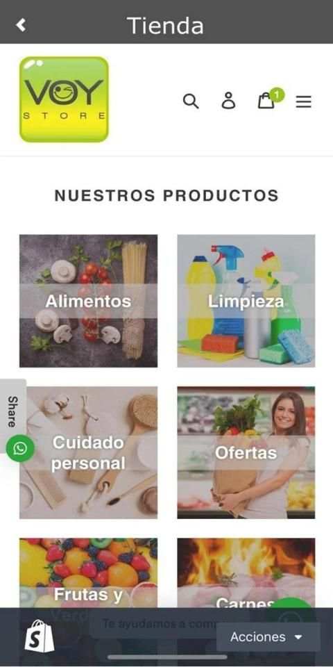 Voy Stores screenshot 1
