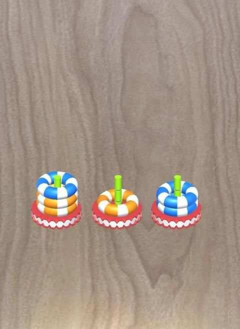 Stack Sort 3D: Hoop Stack स्क्रीनशॉट 1