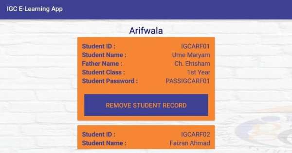 IGC E-Learning App स्क्रीनशॉट 1