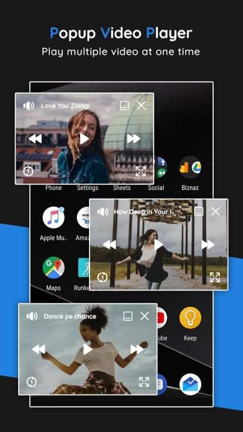 Video Popup Player - Multiple Video Popup Player screenshot 2