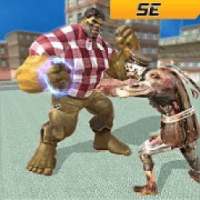SuperHero Gangster Fighting Zombie Monster Game 3D