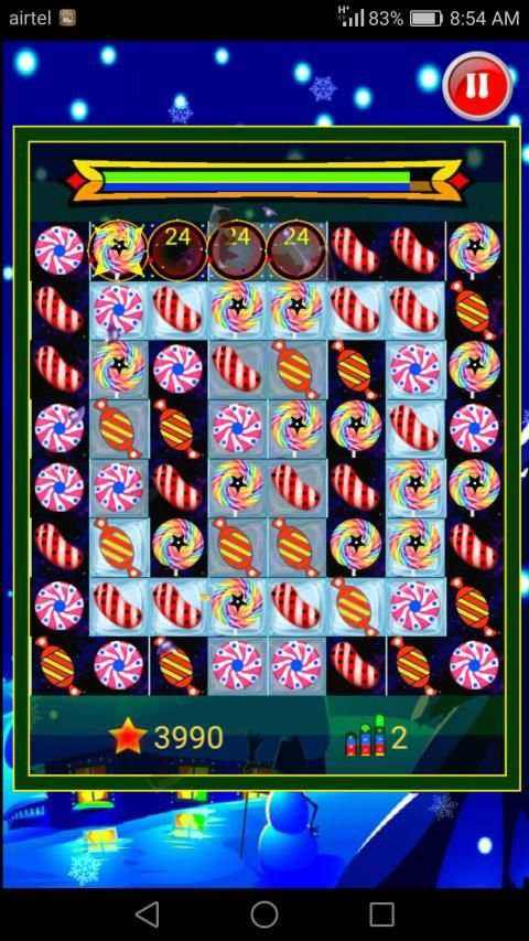 Sweet Candy 2 - Match 3 Games स्क्रीनशॉट 9