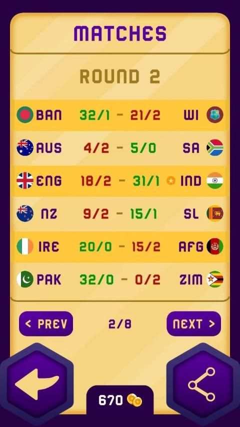 CCG - Cricket Card Game स्क्रीनशॉट 3