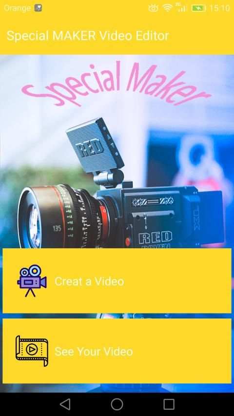 Special Maker ( Video Editor) स्क्रीनशॉट 4
