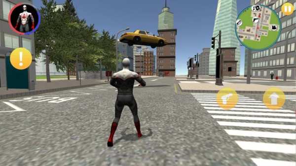 Ultimate Spider Rope Hero - Gangster Crime City स्क्रीनशॉट 3