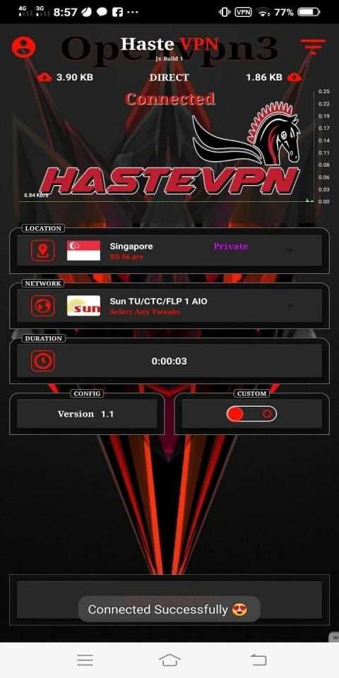 HasteVPN Core II screenshot 11